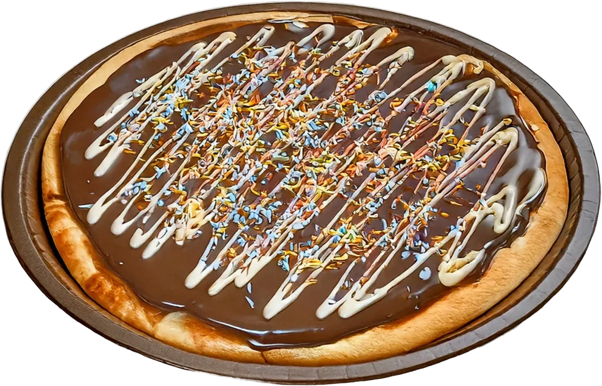 פיצה שוקולד